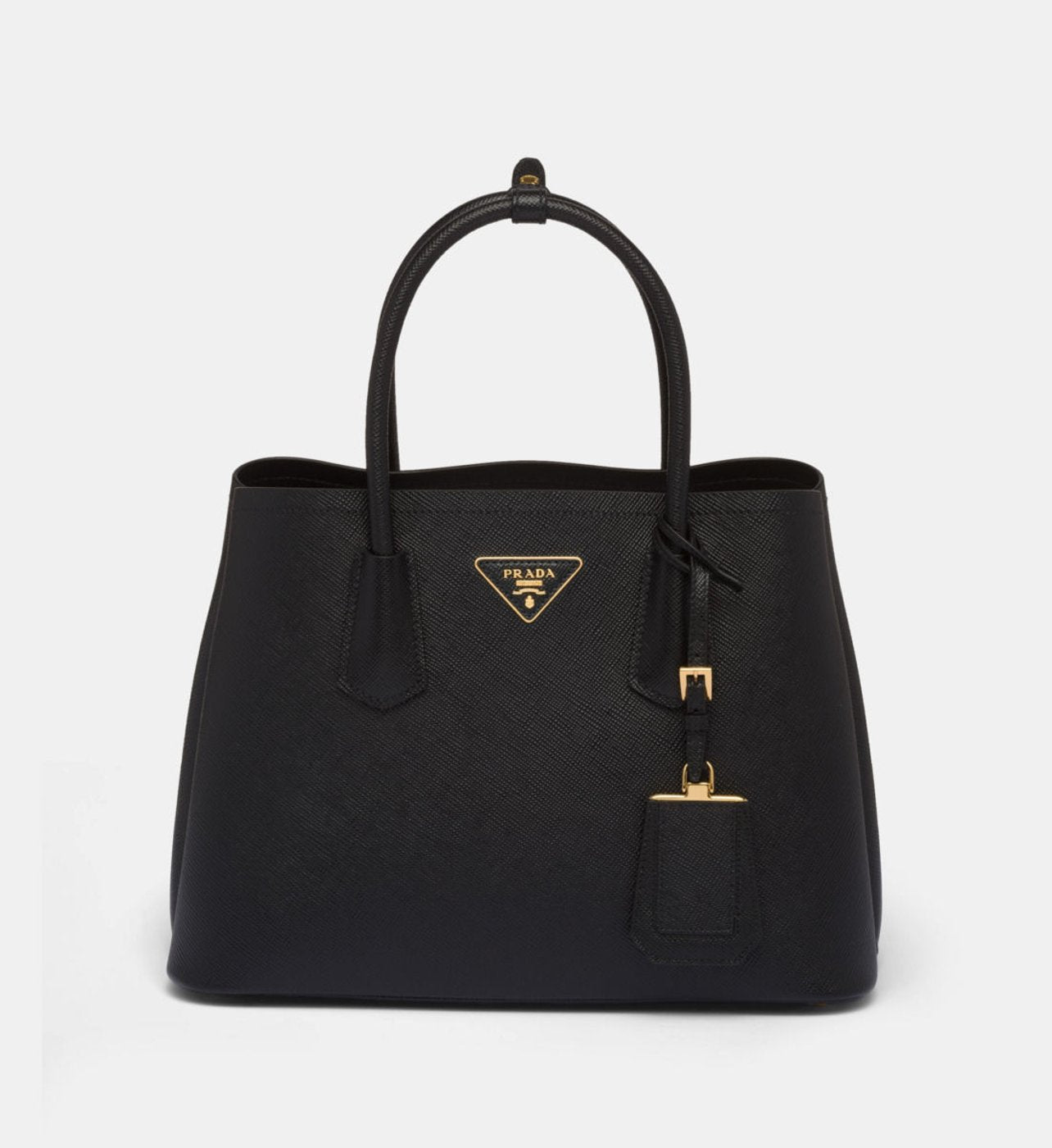 Sac a main Prada en cuir noir