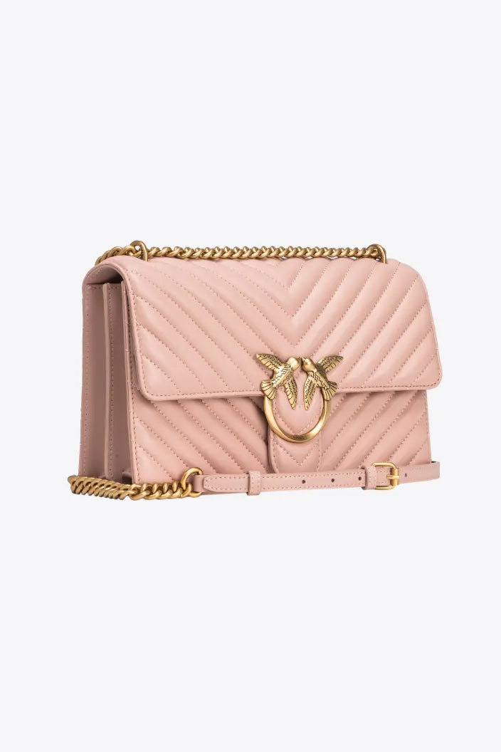 SAC PINKO MINI LOVE BAG ONE SIMPLY ROSE