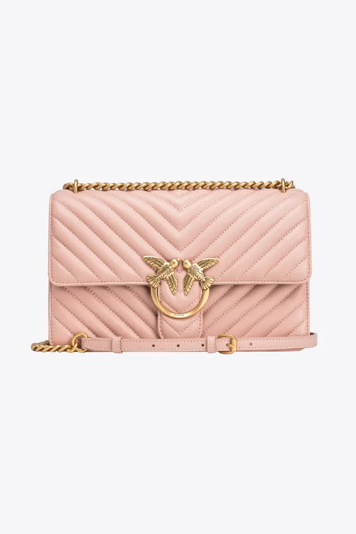 SAC PINKO MINI LOVE BAG ONE SIMPLY ROSE