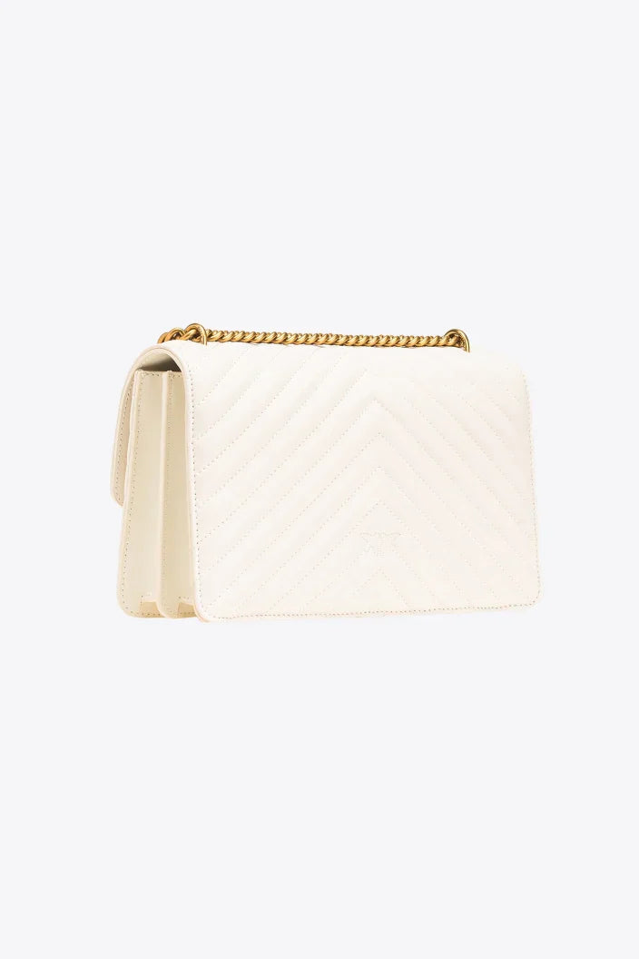 SAC PINKO MINI LOVE BAG ONE SIMPLY BLANC