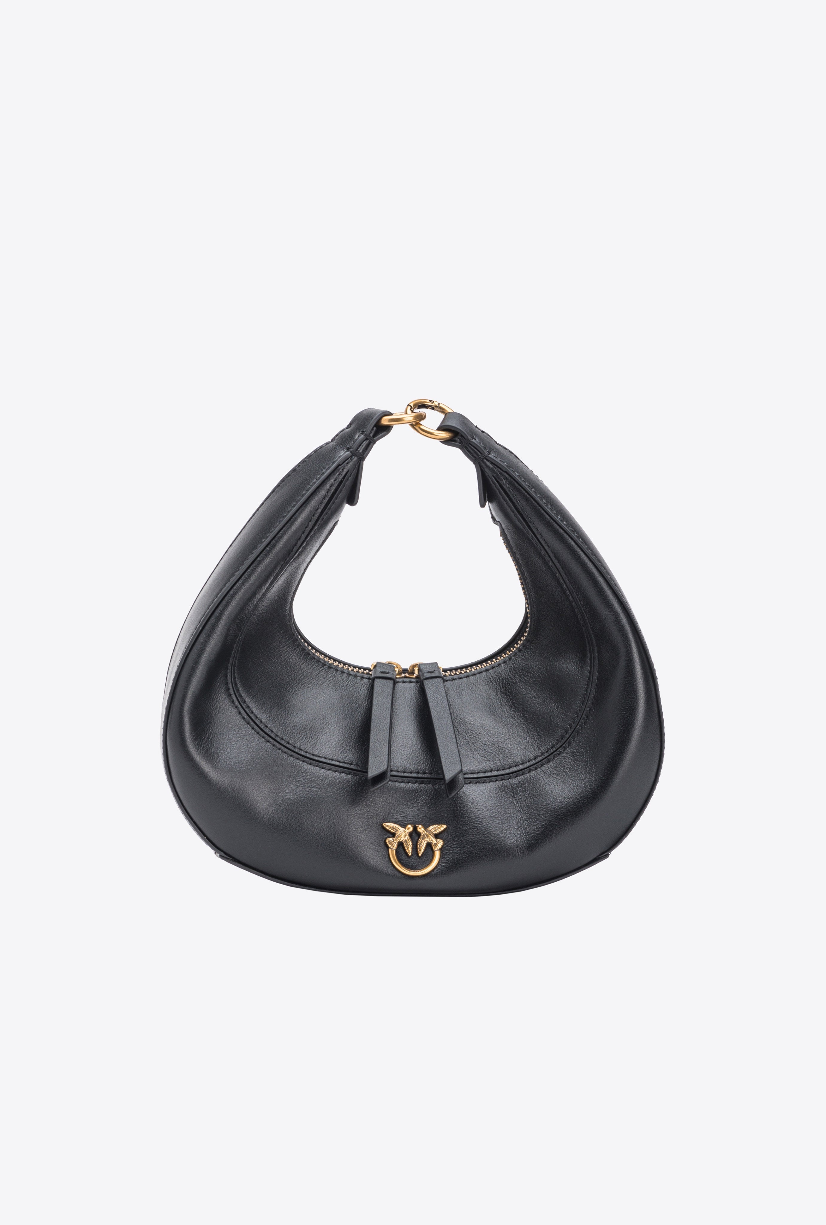 SAC PINKO MINI BRIOCHE BAG HOBO NOIR