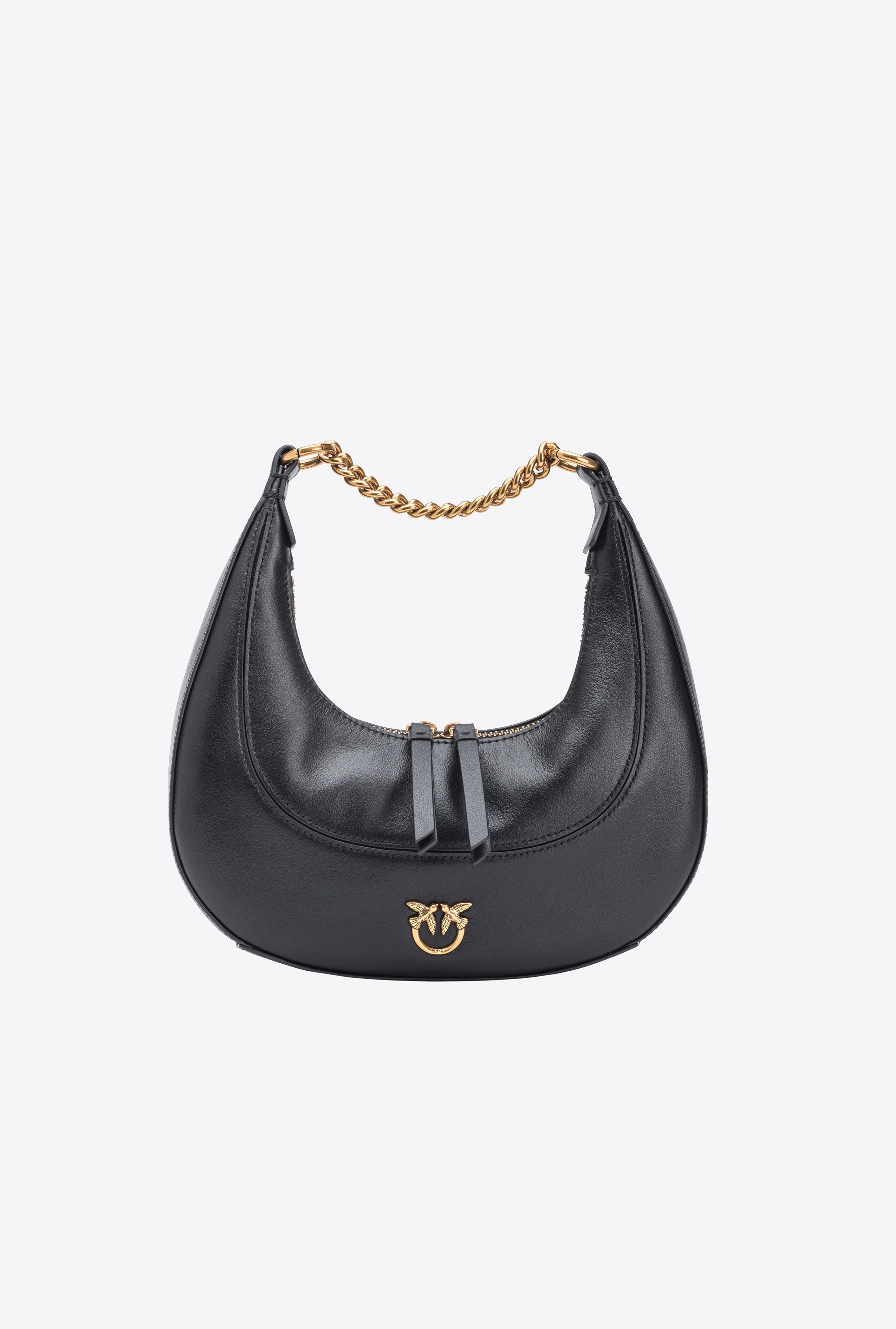 SAC PINKO MINI BRIOCHE BAG HOBO NOIR