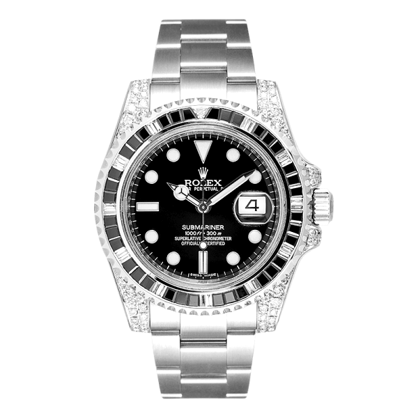 Montre Submariner Date Cadran en Diamants