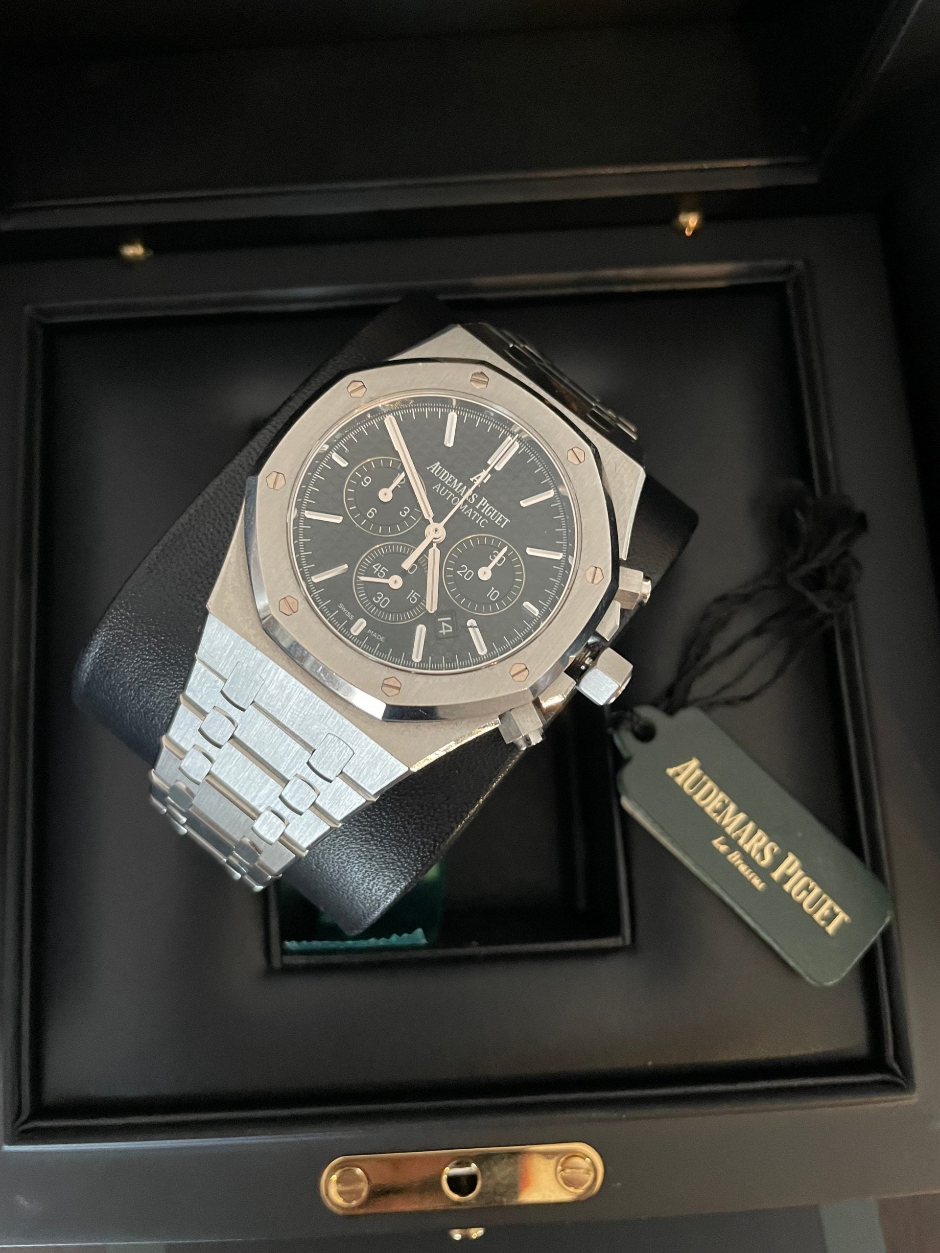 Audemars Piguet Royal Oak 41MM Chronograph Black Dial