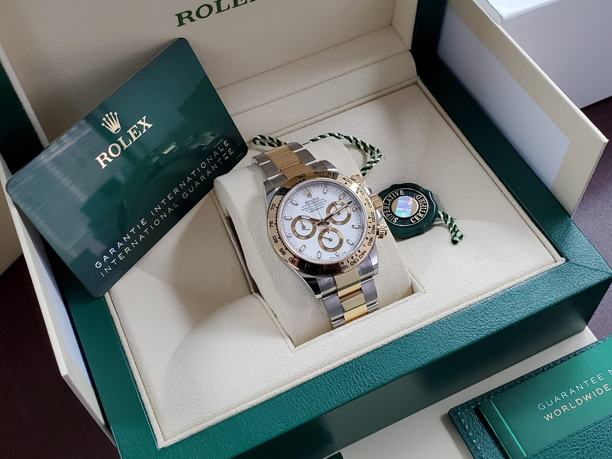 Rolex Daytona Stainless Steel Yellow Gold