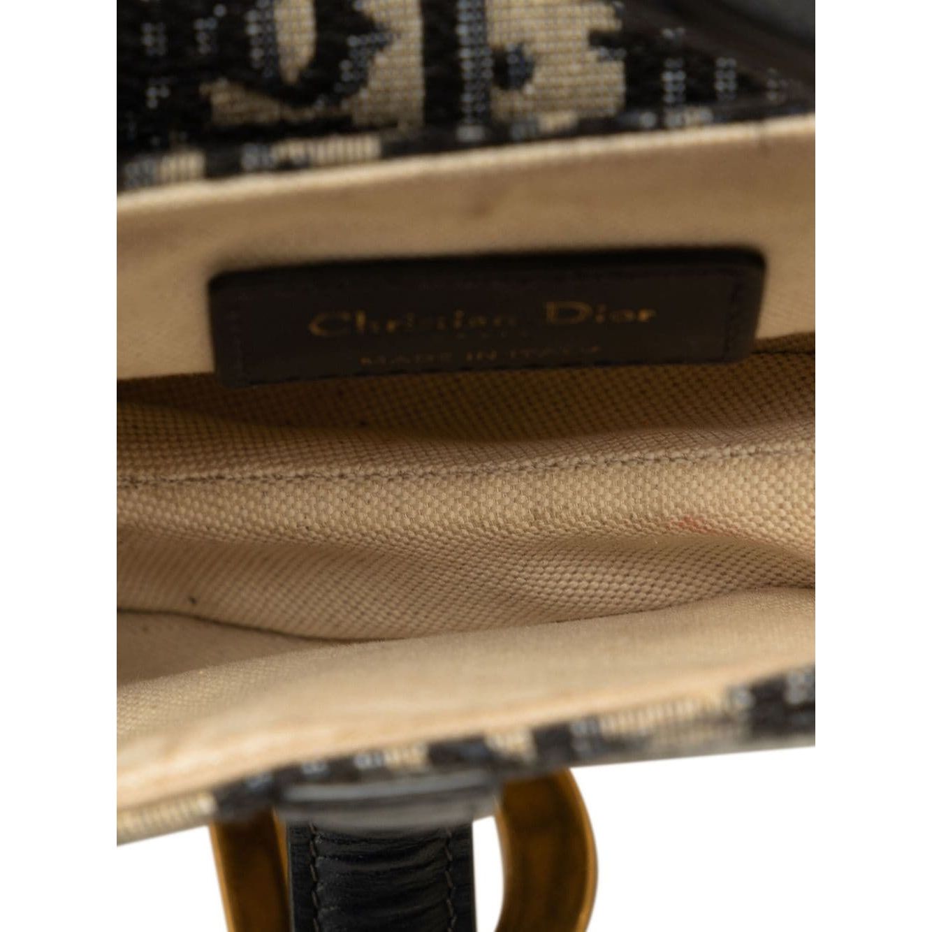 Sac Christian Dior - Oblique Saddle