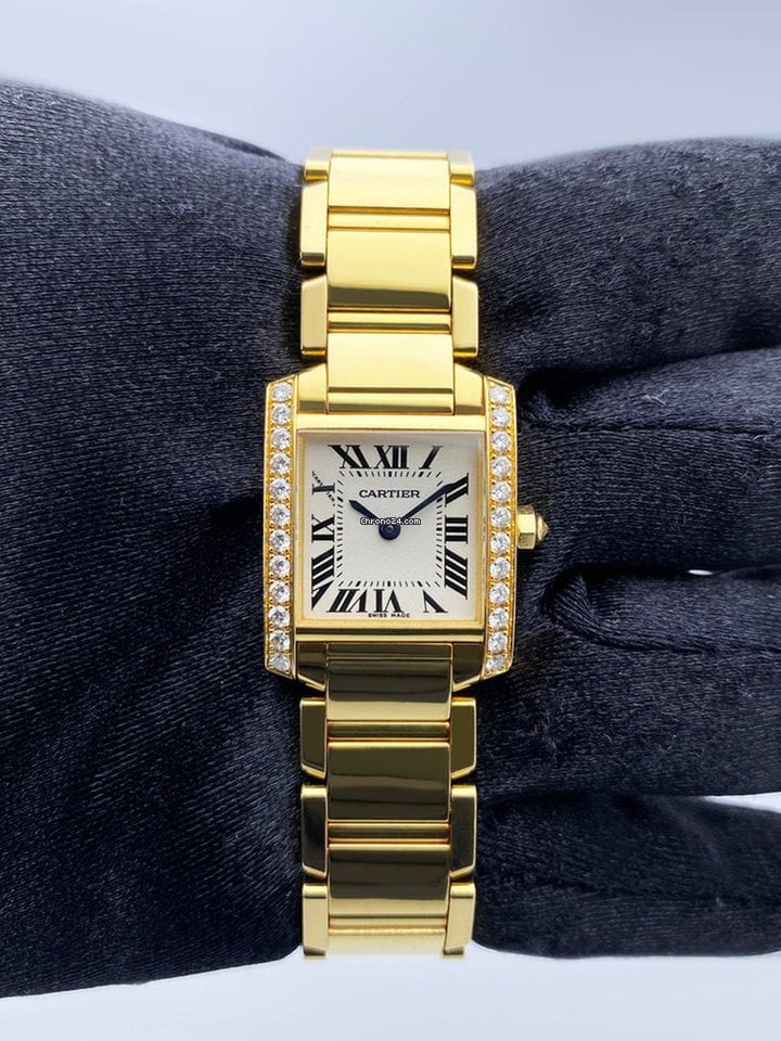 Cartier Tank Française WE1001R8 Diamond