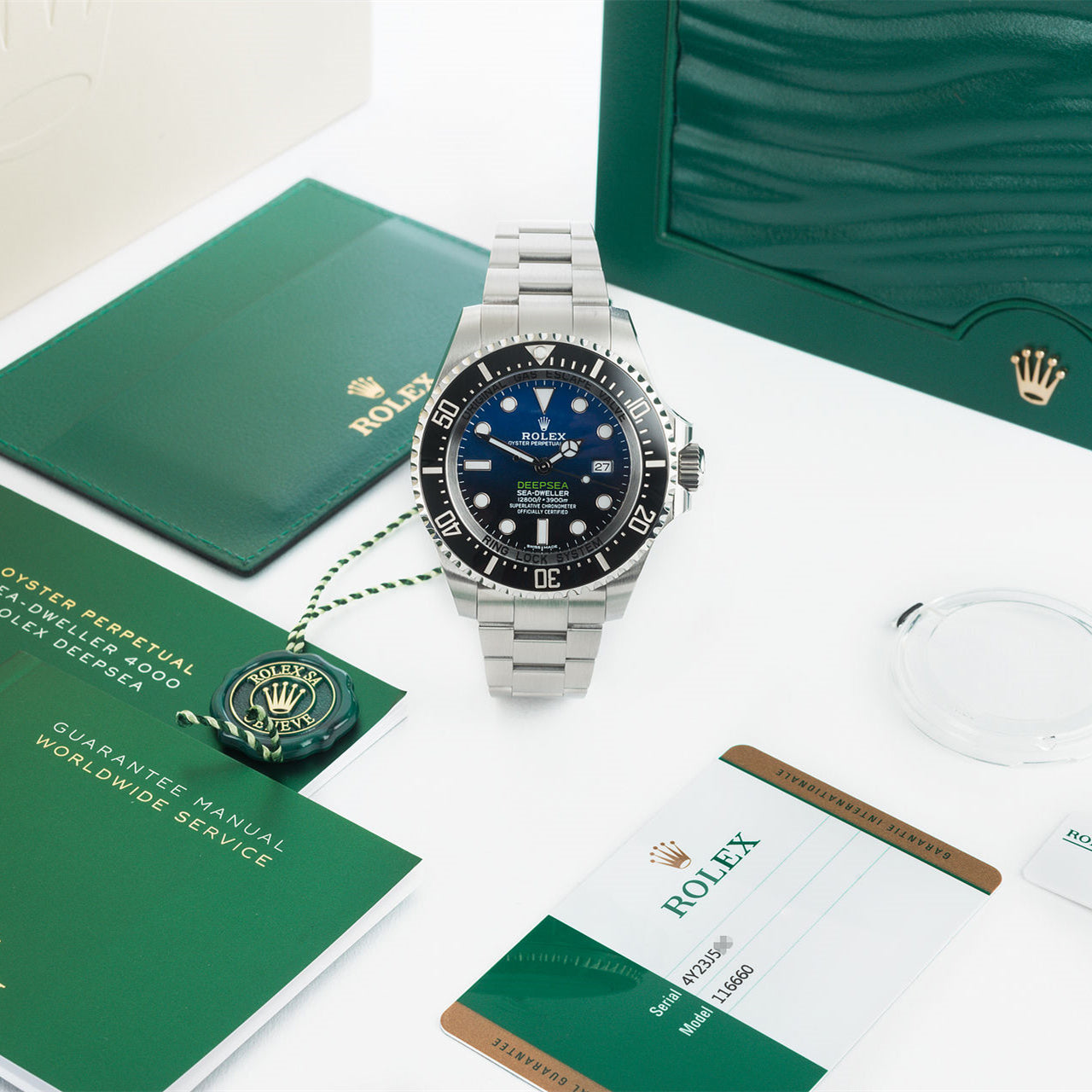 Rolex Sea-Dweller Deepsea 126660 D-Blue Cadran bleu 41 mm