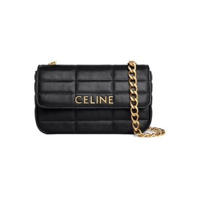 Celine GOURMETTE LEATHER HANDBAG