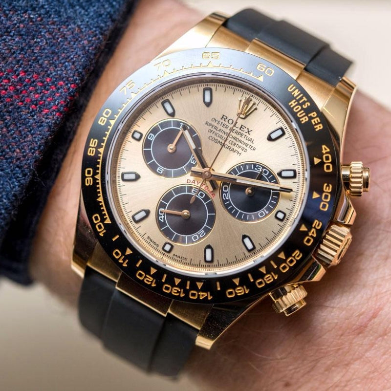 Rolex Daytona COSMOGRAPH  Oyster, gold & black