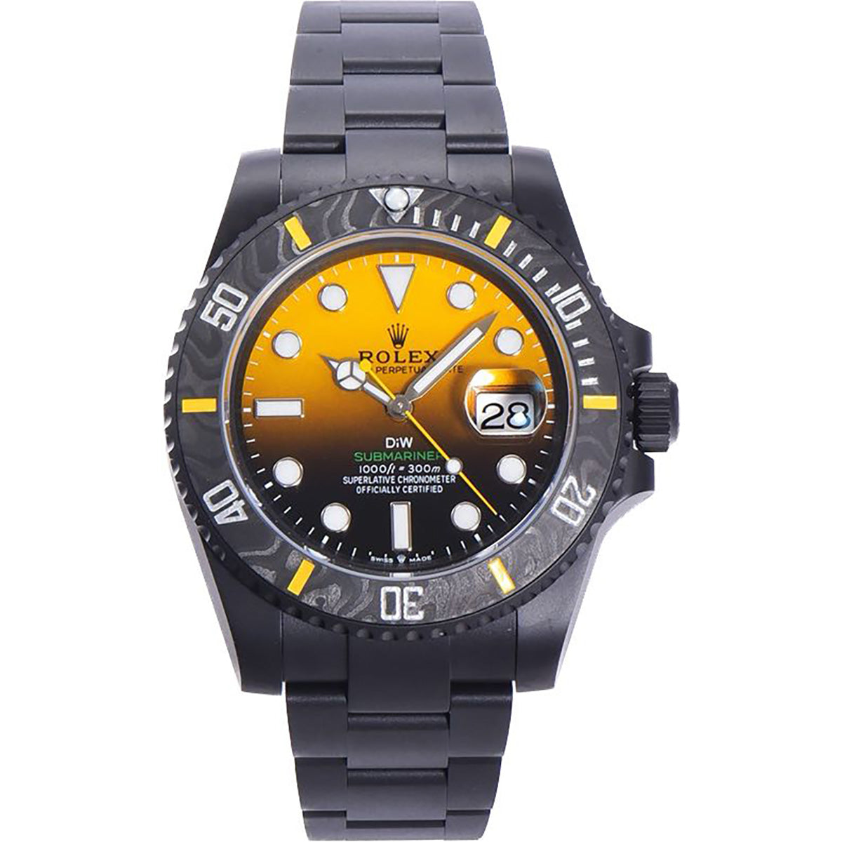 DIW Submariner Black/Yellow Dial