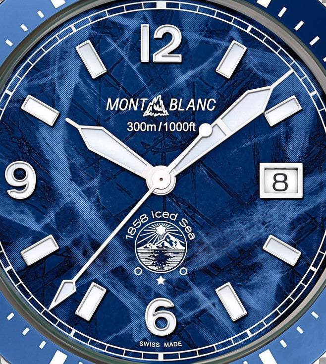 MONTBLANC 1858 Iced Sea Automatic Date