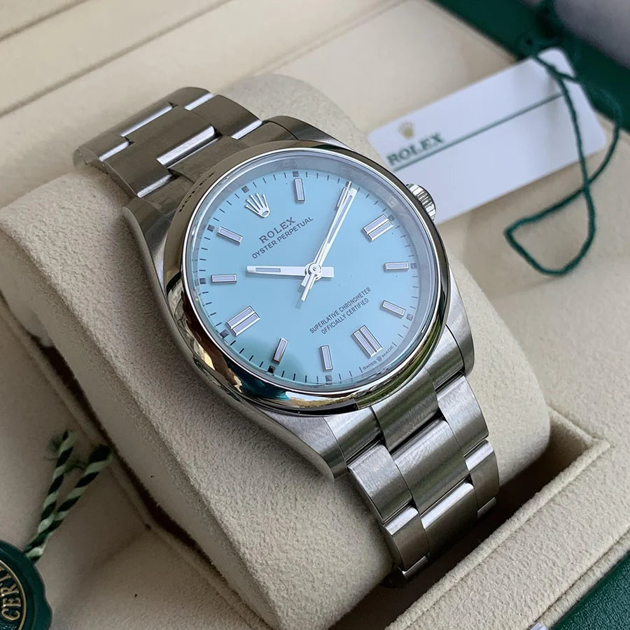 Rolex Oyster Perpetual Bleu Ciel