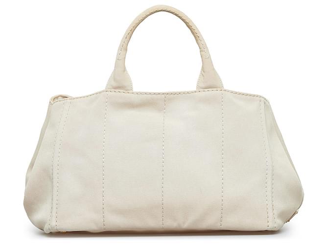 Prada Handbags Women Fabric White/Off White