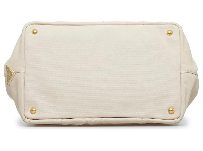 Prada Handbags Women Fabric White/Off White