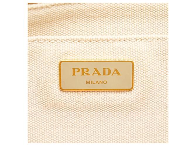 Prada Handbags Women Fabric White/Off White