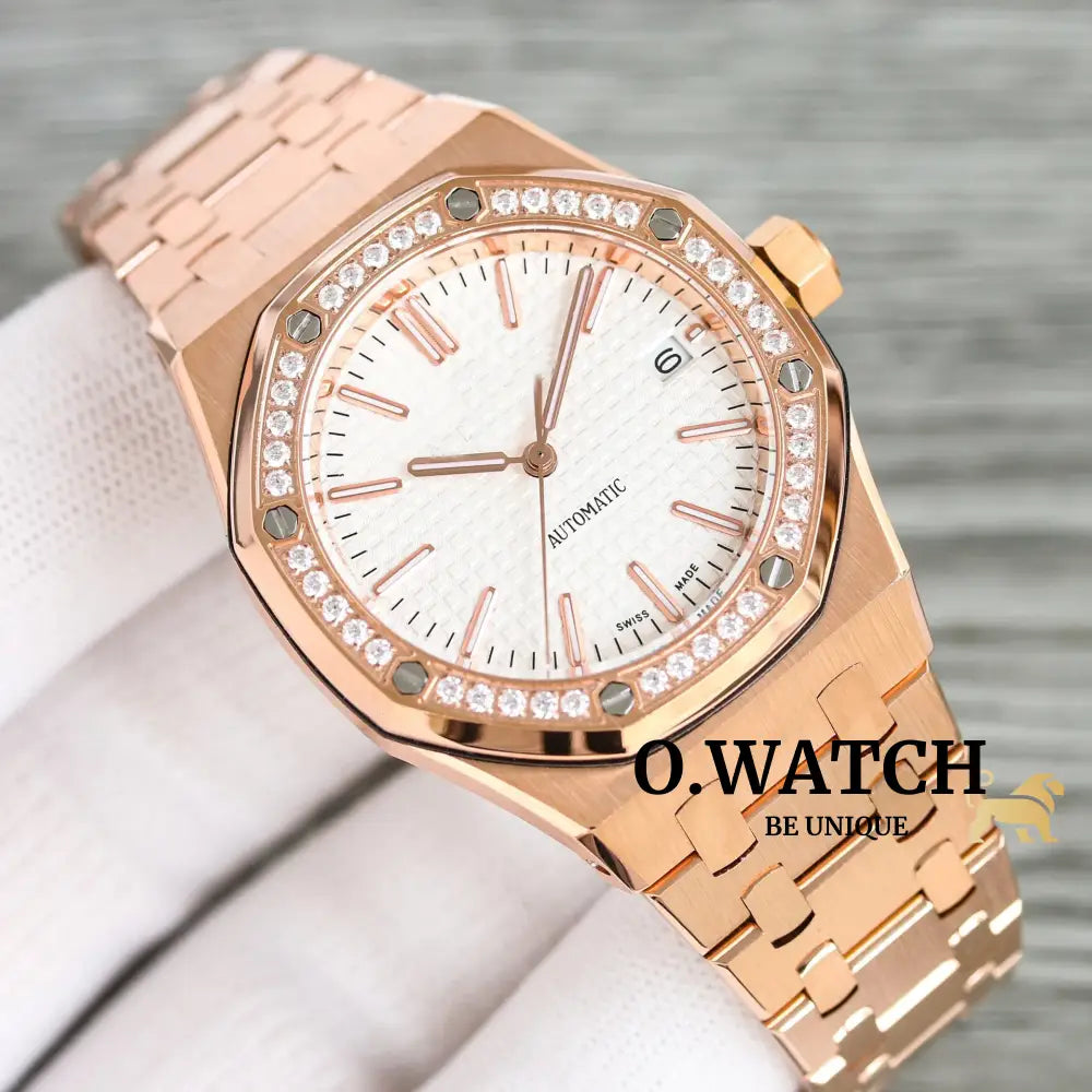 Audemars Piguet Lady Royal Oak Rose Gold Montre