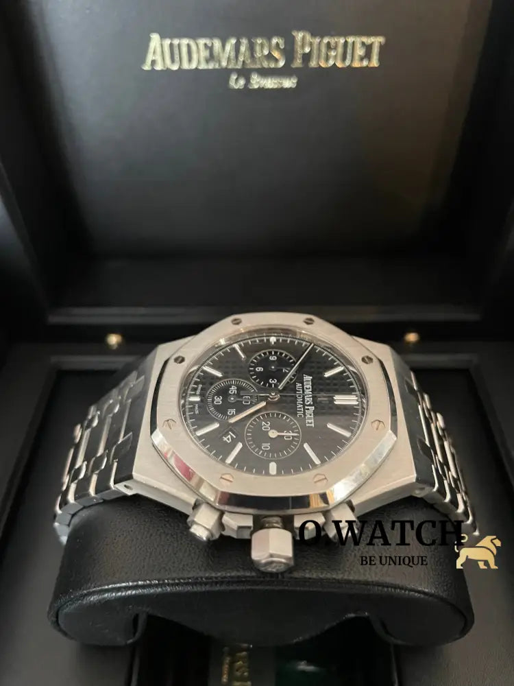 Audemars Piguet Royal Oak 41Mm Chronograph Black Dial Montre