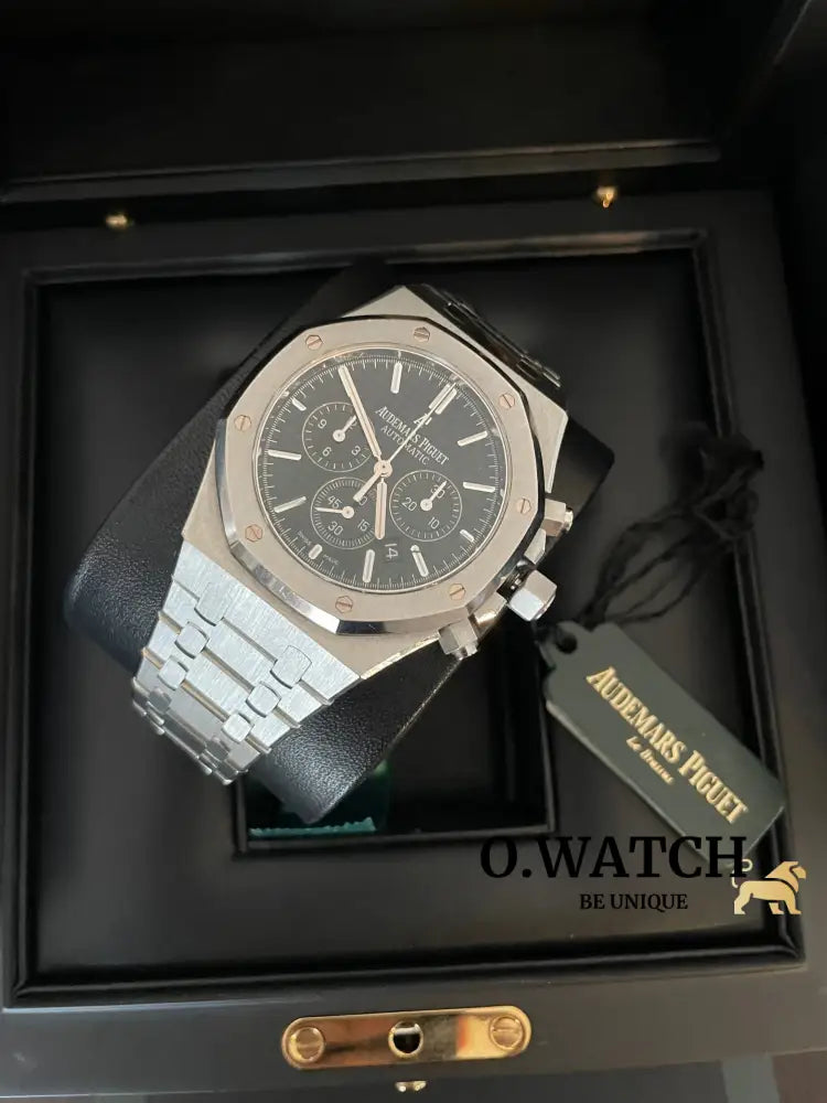 Audemars Piguet Royal Oak 41Mm Chronograph Black Dial Montre