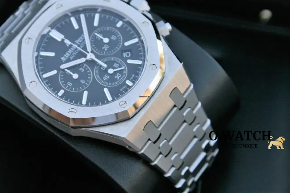 Audemars Piguet Royal Oak 41Mm Chronograph Black Dial Montre