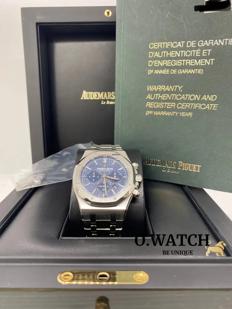 Audemars Piguet Royal Oak Selfwinding Chronograph Blue Montre