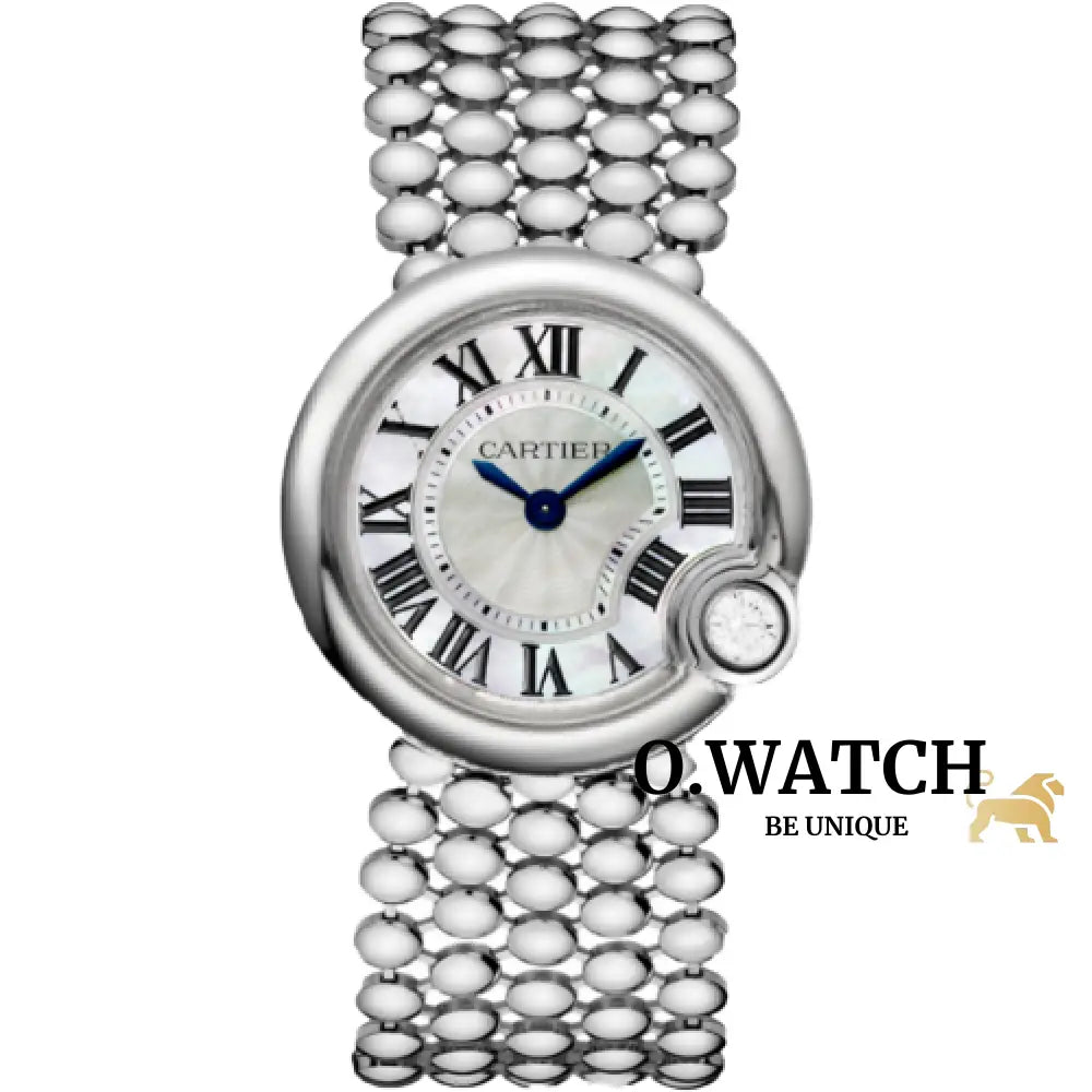 Cartier Ballon Blanc Silver White Montre