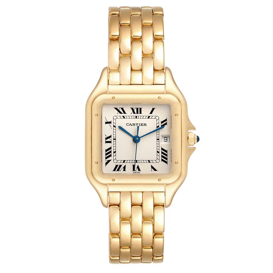 Panthère de Cartier Petit modèle, mouvement quartz, or jaune