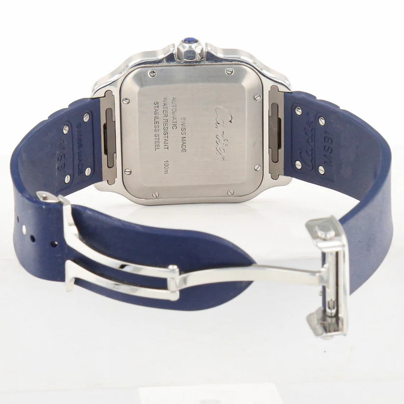 Cartier Santos GF Factory Rubber Strap 86018