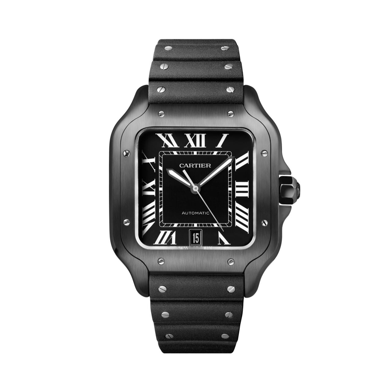 Cartier Santos Black