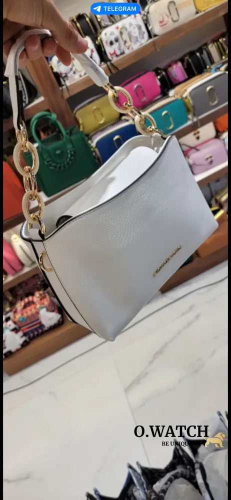 Michael Kors Portia Small Blanc