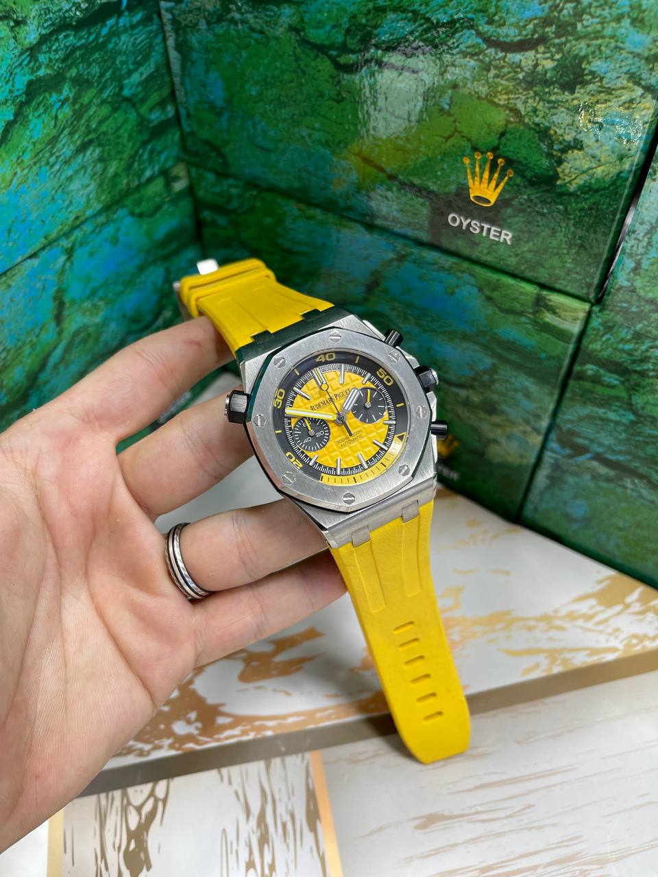 Audemars Offshore Diver Chronographe 44 mm Jaune