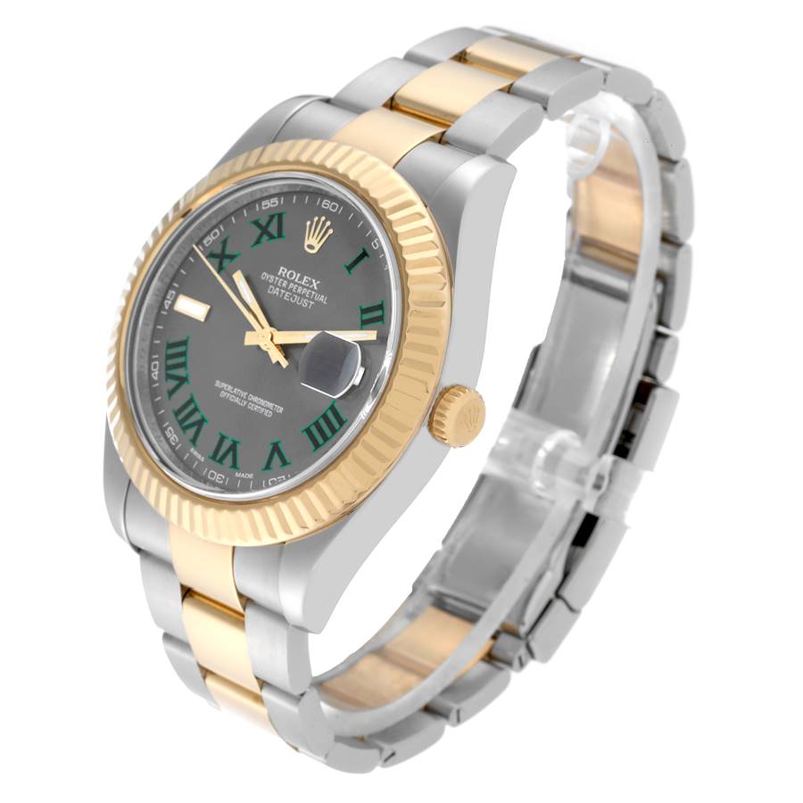 Rolex Datejust 41 ‘Wimbledon’ Dial Two-Tone Oyster