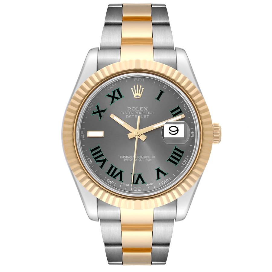 Rolex Datejust 41 ‘Wimbledon’ Dial Two-Tone Oyster