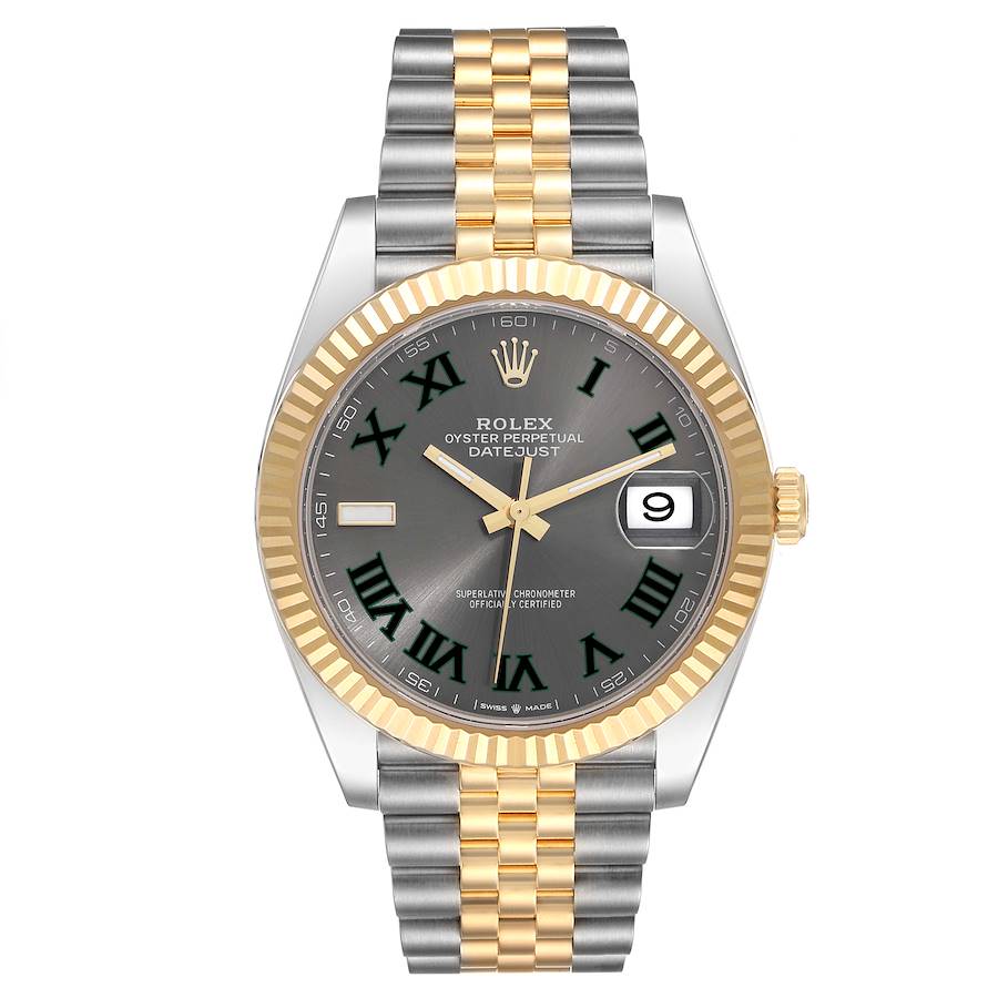 Rolex Datejust 41 ‘Wimbledon’ Dial Two-Tone Jubilee