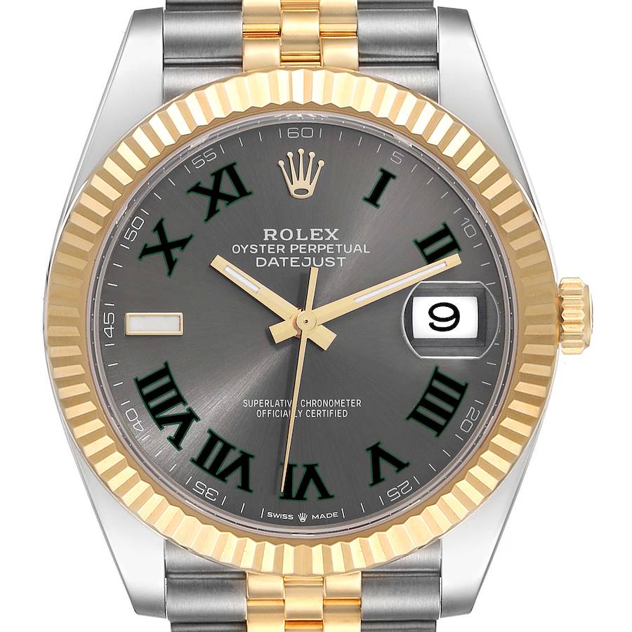 Rolex Datejust 41 ‘Wimbledon’ Dial Two-Tone Jubilee