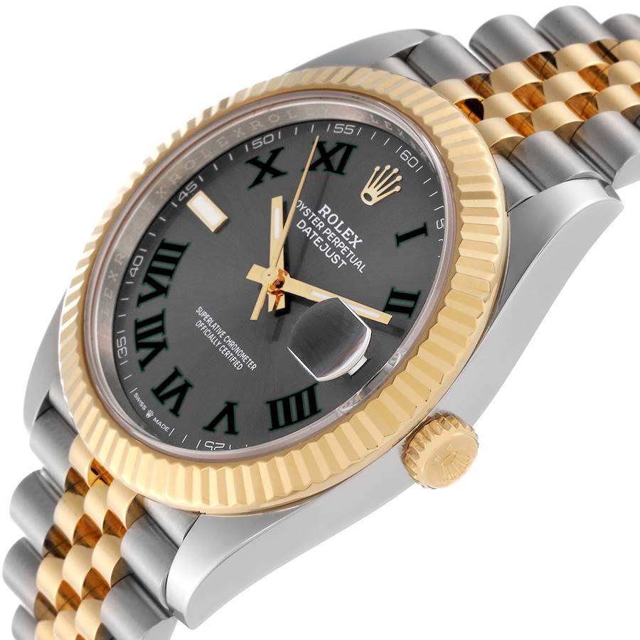 Rolex Datejust 41 ‘Wimbledon’ Dial Two-Tone Jubilee