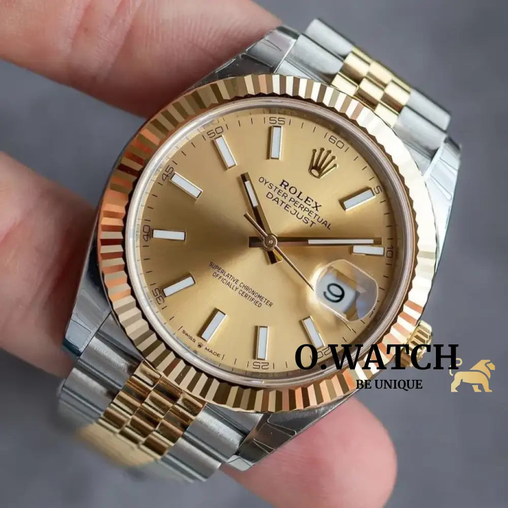 Rolex Datejust Champagne