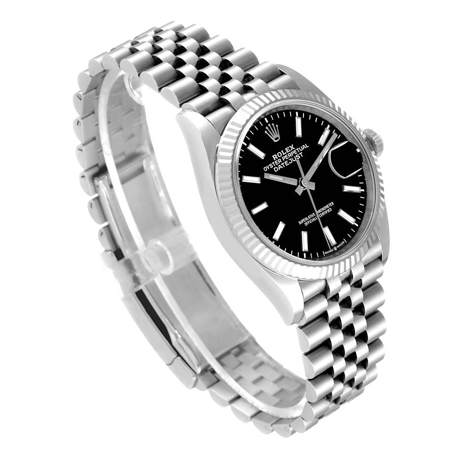 Rolex Datejust Noir Stick Dial Oyster