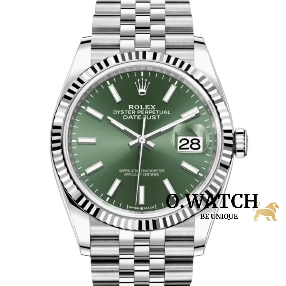 Rolex Datejust Vert 36 Mm