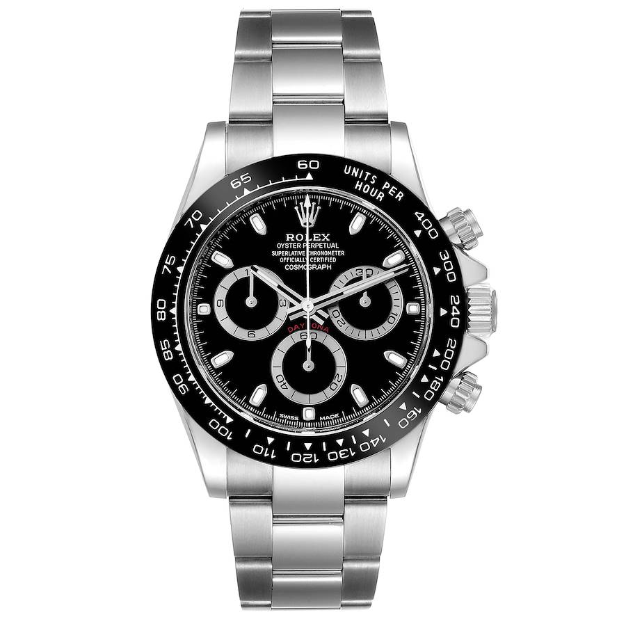 Rolex Daytona Noir Oyster Steel 116500LN