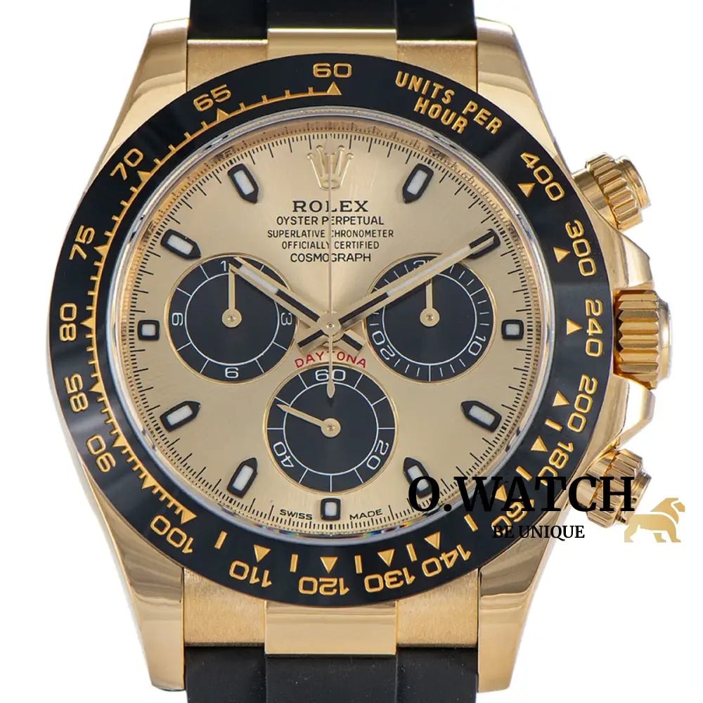 Rolex Daytona Cosmograph Oyster Gold & Black