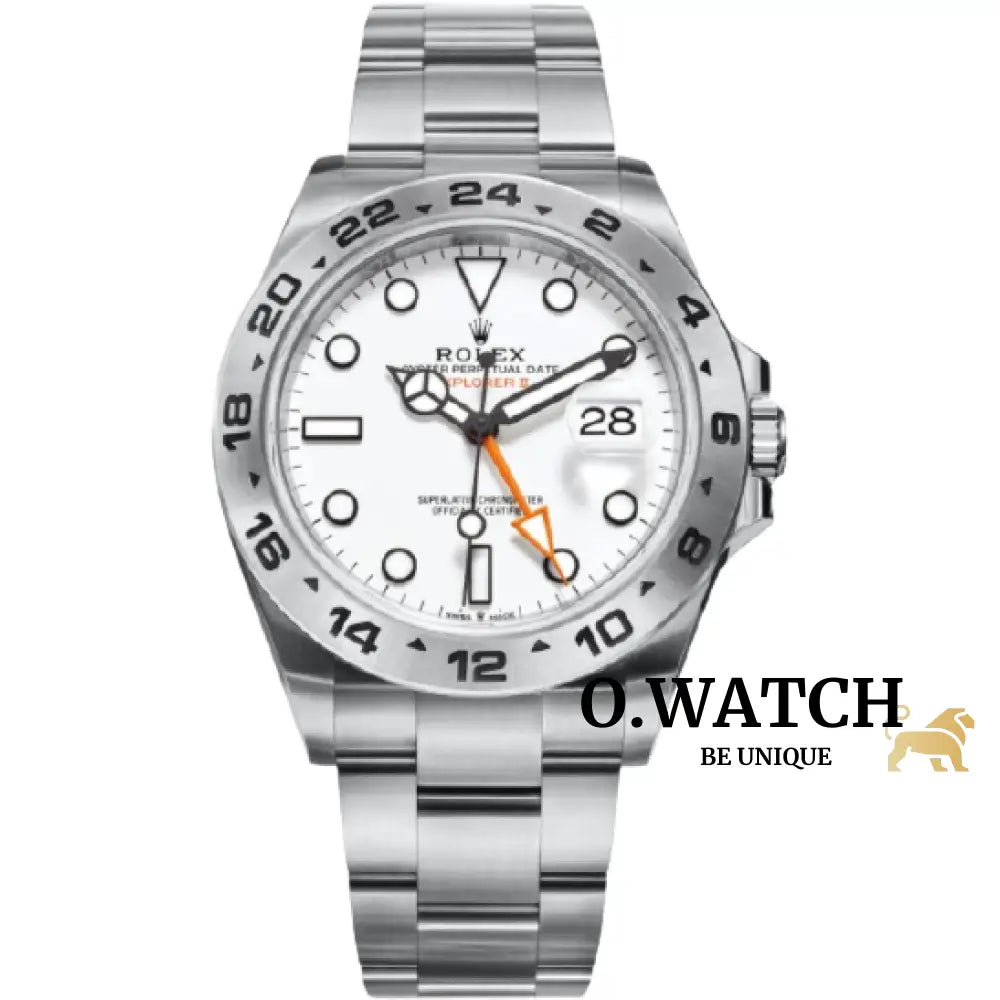 Rolex Explorer Ii Orange Hand Steel