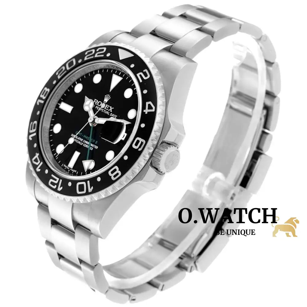 Rolex Gmt-Master Ii 40Mm Stainless Steel Box And Papers Like New 116710Ln 2014 Montre