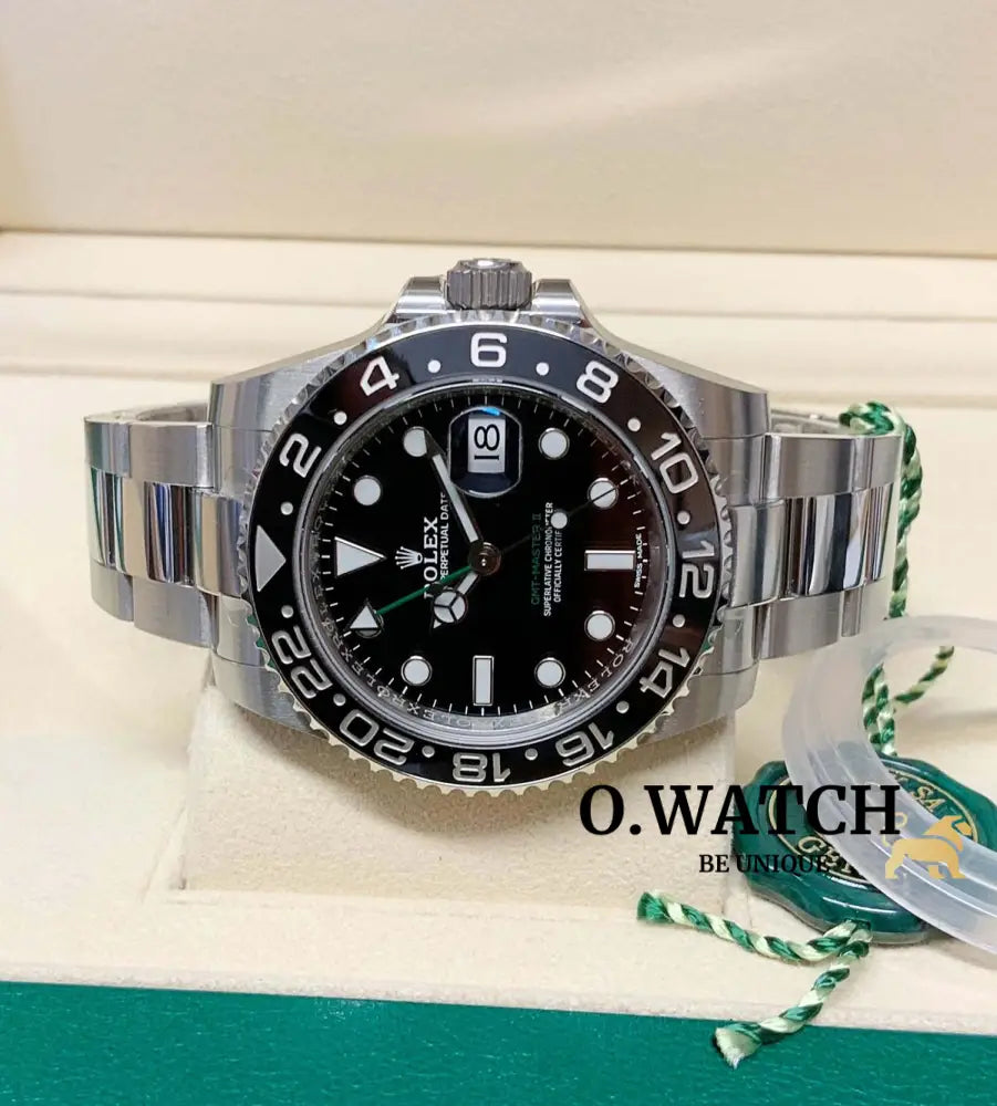 Rolex Gmt-Master Ii 40Mm Stainless Steel Box And Papers Like New 116710Ln 2014 Montre