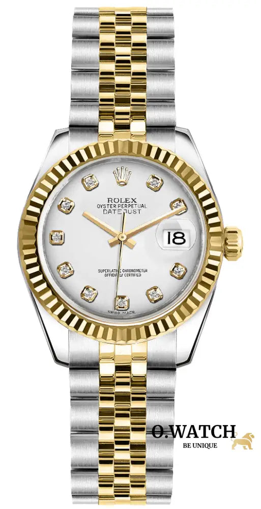 Rolex Lady-Datejust 26 Diamant Blanc Jubilé