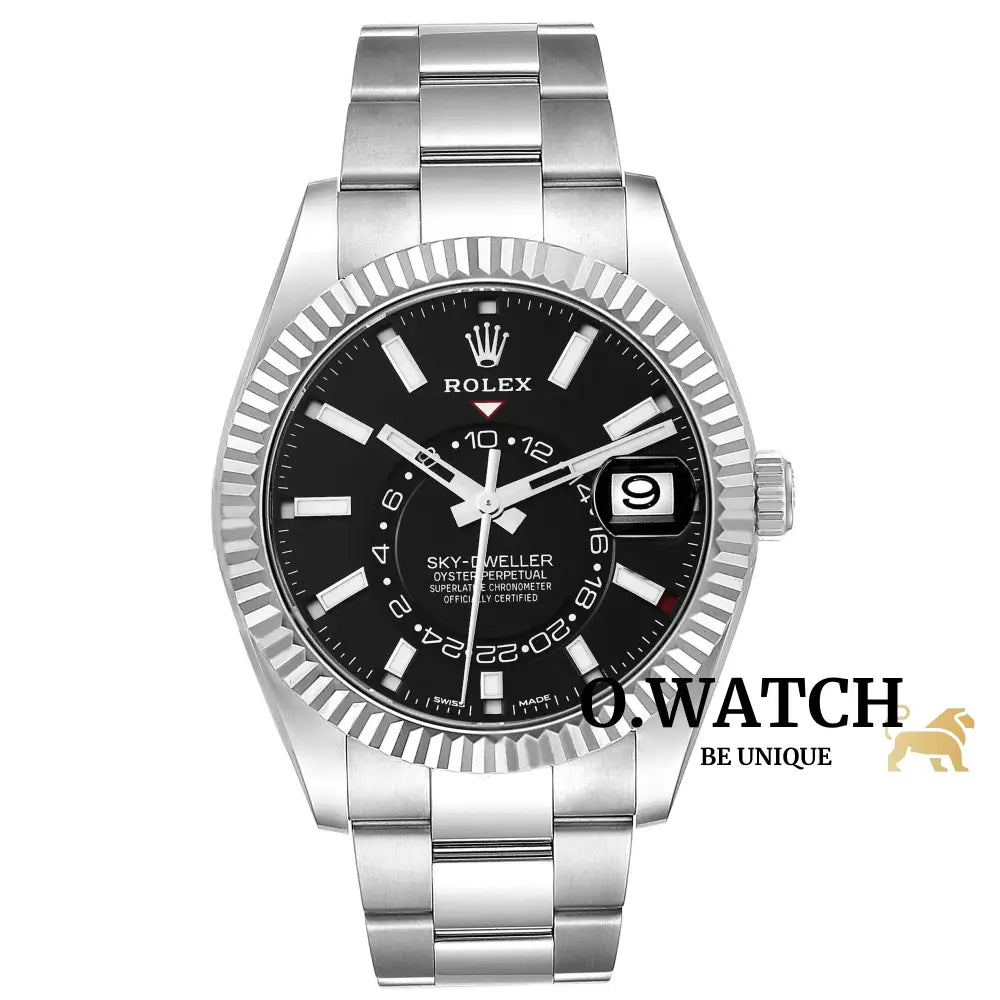 Rolex Sky-Dweller Black Index Dial 42 Mm