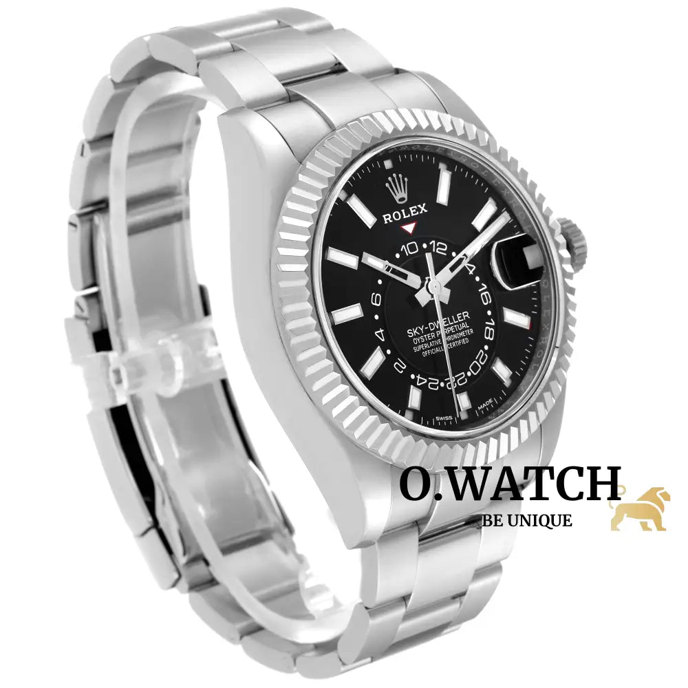 Rolex Sky-Dweller Black Index Dial 42 Mm