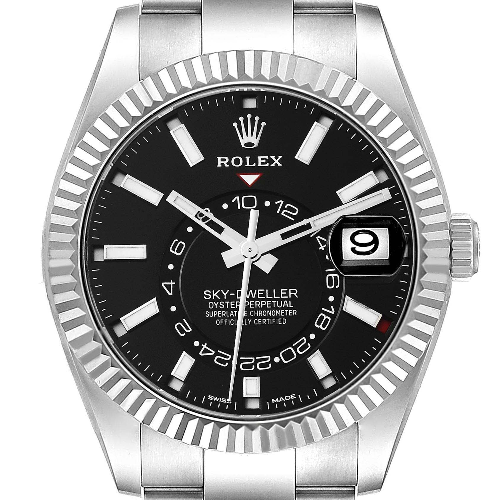 Rolex Sky-Dweller , Black Index Dial, 42 mm