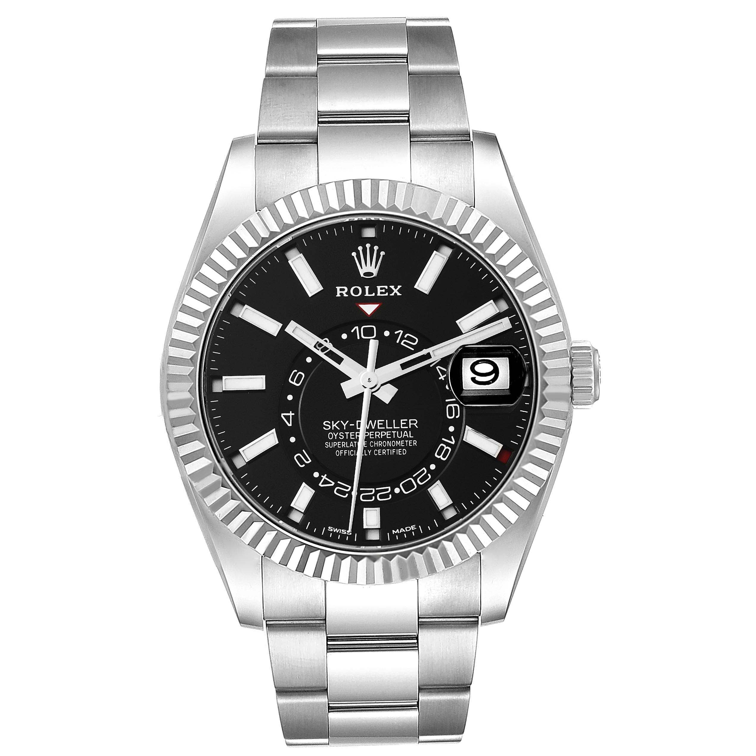 Rolex Sky-Dweller , Black Index Dial, 42 mm