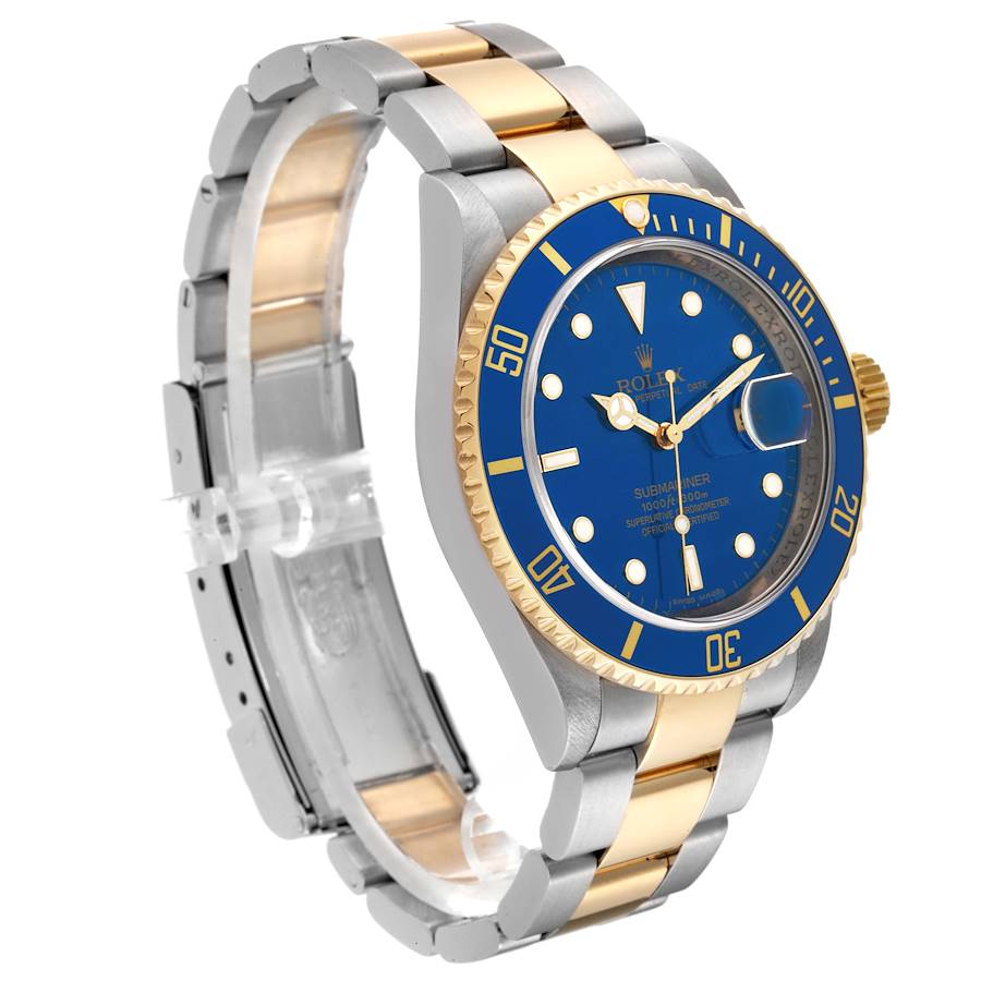 Rolex Submariner Date 41mm Two Tone Blue Dial